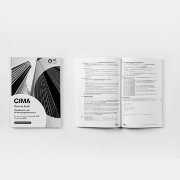 CIMA - Management Level - E2 Managing Performance - Course Book